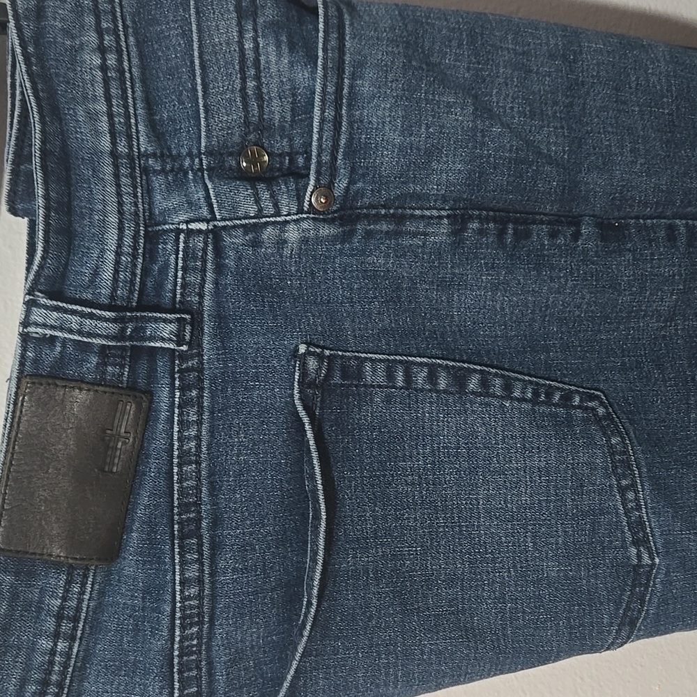 Liverpool Relaxed Straight Denim Jeans In Size 36x32. - Picture 4 of 12